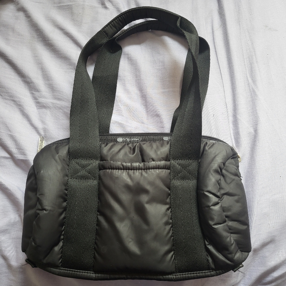 LeSportSac Puffy Mini Shouder Bag (Black)